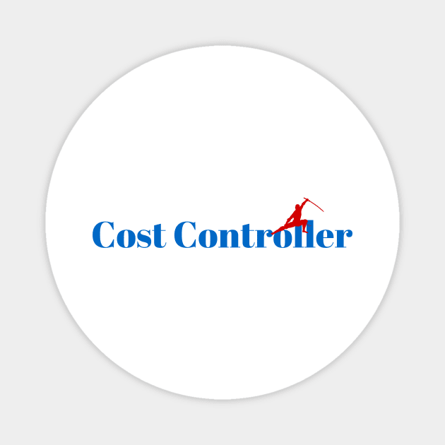 The Cost Controller Ninja Magnet by ArtDesignDE